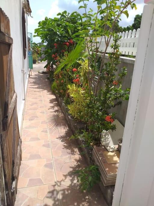 Maison Creole Chaleureuse Avec Stationnement Le Gosier  Zewnętrze zdjęcie